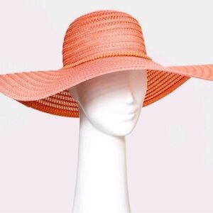 Women's Wide Brim Straw Hat - A New Day